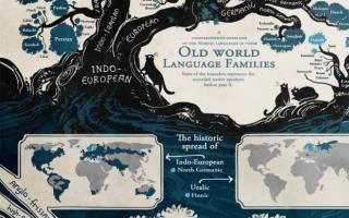 Языковые семьи и народы мира